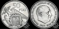 Spain 50 PESETAS 50 PESETAS – Franco – Madrid -