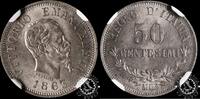 Italy 50 CENTESIMI 50 CENTESIMI – Vittorio Emmanuel II – Milan -