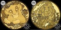 France 5 EURO 5 EURO – 1/2 Gram of Gold – Disney – Le Roi Lion -