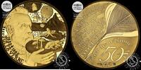 France 50 EURO – 1/4 Gold Ounce PROOF – Jules Verne – -
