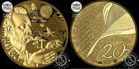 France 20 EURO – 1/10 Gold Ounces – Julio Verne – -
