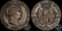 Spain 25 CÉNTIMOS DE REAL 25 CÉNTIMOS de REAL – Isabel II – Segovia – -