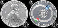 Greece 10 EURO – 1 Silver Ounce – Santorre di Santarosa – -