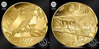 France 50 EURO – 1/4 Gold Ounce – DC Comics – -