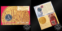 Portugal 200 Escudos 200 ESCUDOS – Official Coincard – João II -