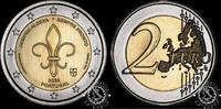 Portugal 2 EURO 2 EURO – From Roll – Boy Scouts – -