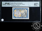 SPAIN 1 PESETA 1940 1 PESETA - Hern&aacute;n Cortes - Pick #121a- Serial B - PM... 150,00 EUR  zzgl. 8,00 EUR Versand
