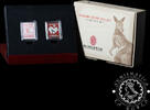 AUSTRALIA 50 CENTS + STAMP 2013 50 CENTS + STAMP - Kangaroo and Map - Proof 85,00 EUR  zzgl. 8,00 EUR Versand