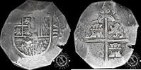 SPAIN 8 REALES Felipe III - Sevilla B -