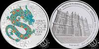 Macao 20 PATACAS 20 PATACAS Silver Proof – Lunar Year Dragon -