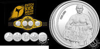Netherlands MEDAL SET Special Set: Dutch Kickboxing Legends - Silver-plated Medals -