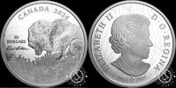 Canada 30 DOLLARS 2024 - 30 DOLLAR PROOF - Weather Watch - Bison -