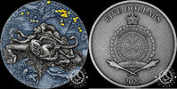 Niue 5 DOLLARS 2023 – 5 DOLLARS PROOF HR – Garden Of The Hesperides -
