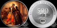 Cameroon 500 FRANCS CFA 2023 – 500 CFA PROOF – Józef Simmler – Waclaw And Maria -