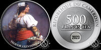 Cameroon 500 FRANCS CFA 2023 – 500 CFA PROOF – Teodor Axentowicz – Italian Florist -