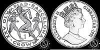 Gibraltar 1 CROWN 1 CROWN – XXV Olimpiad Barcelona '92 -