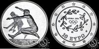 Grece 10 EURO 10 EURO Plata PROOF – Long Jump -