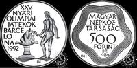Hungary 500 FORINT 500 FORINT – XXV Olimpic Games Barcelona '92 -
