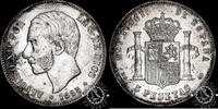 Spain 5 PESETAS 5 PESETAS – Alfonso XII – MS M – -