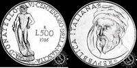 Italy 500 LIRA 500 LIRA – Donatello – -