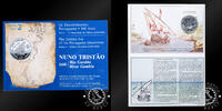Portugal 100 ESCUDOS 100 ESCUDOS – Official Mint Coincard – Nuno Tristao – -