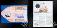 Portugal 100 ESCUDOS 100 ESCUDOS – Official Mint Coincard – Gil Eanes – -
