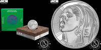 Portugal 5 EURO 5 EURO – Simone de Oliveira – Silver Version – -