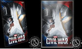 Niue 2 DOLLARS – 1.5 Silver Ounces – MARVEL – Captain America: Civil War – AGORO – -