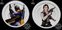 New Zealand MEDAL – 1 Silver Ounce – STAR WARS – Han Solo VS Boba Fett – AGORO – -