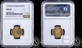 SPAIN 1 PESETA 1953 *56 1 PESETA - Franco - NGC MS 66 100,00 EUR  zzgl. 8,00 EUR Versand