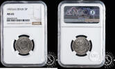 SPAIN 5 PESETAS 1957 *69 5 PESETAS - Franco - NGC MS 65 100,00 EUR  zzgl. 8,00 EUR Versand