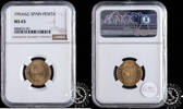 SPAIN 1 PESETA 1953 *62 1 PESETA - Franco - NGC MS 65 75,00 EUR  zzgl. 8,00 EUR Versand
