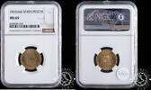 SPAIN 1 PESETA 1963 *64 1 PESETA - Franco - NGC MS 65 70,00 EUR  zzgl. 8,00 EUR Versand