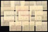 Berlin 270-285 postfrisch waagerechte Paare vom Eckrand MiNr. 270-285 postfrisch waagerechte Paare vom Eckrand