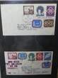 Vereinte Nationen New York FDCs ab 1951 besammelt im Ring Binder