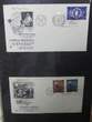 Vereinte Nationen New York FDCs ab 1951 besammelt im Ring Binder