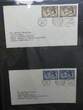 Vereinte Nationen New York FDCs ab 1951 besammelt im Ring Binder