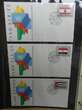 Vereinte Nationen New York FDCs ab 1988 besammelt im Ring Binder