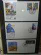 Vereinte Nationen New York FDCs ab 1988 besammelt im Ring Binder