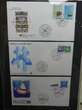 Vereinte Nationen Wien FDCs ab 1979 besammelt im Ring Binder