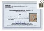 Österreich 10 II c gestempelt Befund Goller BPP MiNr. 10 II c gestempelt Befund Goller BPP