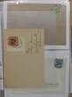 Berlin Postkarten und Briefe im Ringbinder