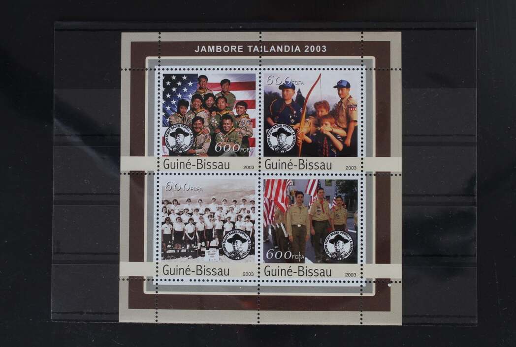 Prophila Collection Guinea-Bissau Briefmarken Kleinbogen - Greifvögel 2001, Postfrisch MNH