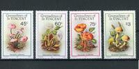St. Vincent Grenadinen St. Vincent Grenadinen 493-496 postfrisch Pilze MiNr. 493-496 postfrisch Pilze -