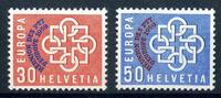 Schweiz Schweiz 681-82 postfrisch Cept Mitläufer MiNr. 681-82 postfrisch Cept Mitläufer -