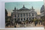 AK Paris Opera et Station du Metro ungebraucht -