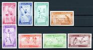 Jordanien Jordanien 437-444 B postfrisch Tokio 1964 MiNr. 437-444 B postfrisch Tokio 1964 -