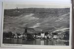 AK Rüdesheim mit Nationaldenkmal ungebraucht