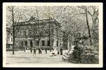 AK Neuss Rhld. Post und Schwanndenkmal, Feldpostamt 1916 gebraucht -