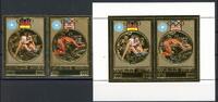 Kambodscha Kambodscha 368-369 + Bl 31 A postfrisch Olympia 1972 MiNr. 368-369 + Bl 31 A postfrisch Olympia 1972 -